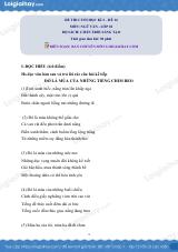 Đề thi học kì 2 Văn 10 Chân trời sáng tạo - Đề số 14